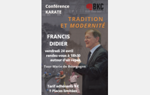 Conférence Francis Didier